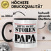 Papa Tasse Geschenk Bitte Nicht Stören Papa Ruht Seine Augen Aus Geschenkidee Zum Vatertag Trendation