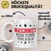 Maschinist Tasse Geschenk Meine Pumpe Meine Regeln Maschinenführer Kaffee-Becher Weiß Trendation