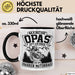 Motorrad Opa Tasse Geschenk Echte Opas Fahren Motorrad Geschenkidee Vatertag Opa Biker Trendation