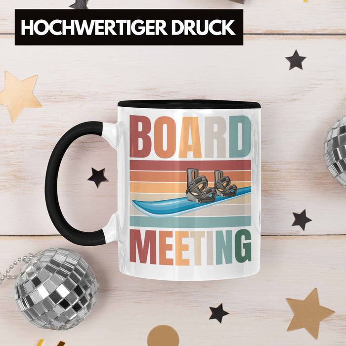 Snowboard Tasse Geschenkidee für Snowboard-Fahrer zum Geburtstag Weihnachten Trendation
