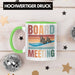 Snowboard Tasse Geschenkidee für Snowboard-Fahrer zum Geburtstag Weihnachten Grün Trendation