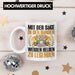 Forstarbeiter Tasse Geschenk Spruch Holzarbeiter Forstwirt Kettensäge in den Händen Weiß Trendation