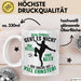 Fussballer Tasse Geschenk Fussballspieler Geschenkidee Es Geht Nicht Um Leben Oder Tod Weiß Trendation