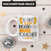 So Sieht Ein Richtig Cooler Yogalehrer Aus Geschenk Tasse Lustiger Spruch Geschenkidee Weiß Trendation