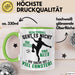 Fussballer Tasse Geschenk Fussballspieler Geschenkidee Es Geht Nicht Um Leben Oder Tod Grün Trendation