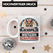 Deutscher Schäferhund Tasse Geschenkidee Kaffee-Becher Schäferhund Besitzer Schutzengel Weiß Trendation