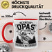 Motorrad Opa Tasse Geschenk Echte Opas Fahren Motorrad Geschenkidee Vatertag Opa Biker Rot Trendation