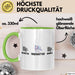 Tagesmutter Tasse Geschenk Beste Tagesmutter Einhorn Geschenkidee Kaffee-Becher Grün Trendation