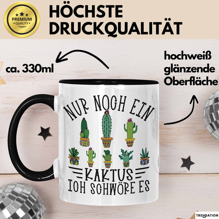 Kaktus Tasse Geschen Noch Noch Einen Kaktus Ich Schwöre Es Kaktus Liebhaber Trendation