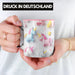 3D Tasse Einhorn Grafik Geschenkidee Mädchen 3D Einhorn Motiv Luftballong Viele Einhörner Rosa Trendation