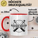 Raucher Geschenk Tasse Spruch Räucher Meister Geschenkidee Rauchen Rot Trendation