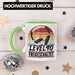 40. Geburtstag Geschenk Männer Gaming Kaffee-Becher Gamer 40er Geburtstag Geschenkidee Tasse Grün Trendation