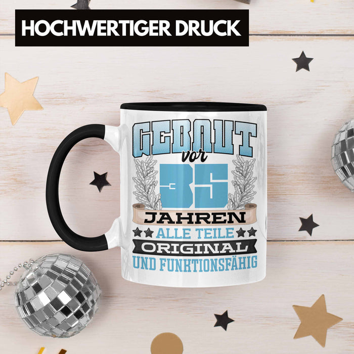 35er Geburtstag Tasse Geschenk Frauen Männer Spruch Gebaut Vor 35er Jahren Trendation