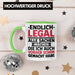 18. Geburtstag Tasse Geschenk Männer Frauen 18er Geschenkidee Lustig Spruch Endlich Legal Alle Sachen Machen Die Ich Davor Auch Schon Gemacht Habe Grün Trendation