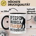 Metalldetektor Tasse Geschenk Metalldetekotren Geschenkidee Pipen Buddeln Fluchen Wiederholen Kaffee-Becher Trendation