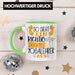 So Sieht Ein Richtig Cooler Yogalehrer Aus Geschenk Tasse Lustiger Spruch Geschenkidee Grün Trendation