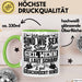 Waldarbeiter Tasse Geschenk Kettensägen Sind Wie S** Sie Sind Nur G**** Wenn Sie Laut Scharf Und Gut Geschmiert Sind Grün Trendation