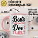 Schwägerin Tasse Geschenk Beste Schwägerin Der Welt Kaffee-Becher Rosa Trendation