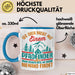 Pfadfinder Tasse Geschenk Leg Dich Nicht Mit Einem Pfadfinder An Scout Geschenkdiee Kaffee-Becher Blau Trendation