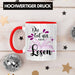 Leseratte Tasse Geschenk Bücher Lesen Die Tut Nix Die Will Nur Lesen Geschenkidee Rot Trendation