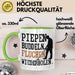 Metalldetektor Tasse Geschenk Metalldetekotren Geschenkidee Pipen Buddeln Fluchen Wiederholen Kaffee-Becher Grün Trendation