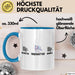 Tagesmutter Tasse Geschenk Beste Tagesmutter Einhorn Geschenkidee Kaffee-Becher Blau Trendation