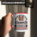Deutscher Schäferhund Tasse Geschenkidee Kaffee-Becher Schäferhund Besitzer Schutzengel Rot Trendation