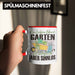 Garten Tasse Geschenk Spruch Hobby-Gärtner Geschenkidee Ein Leben Ohne Garten Rot Trendation