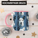 3D Tasse Bullterrier Hunde Boxer Geschenkidee Für Hundebesitzer Kaffee-Becher Lustig Süßs Rosa Trendation