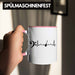 Bassist Tasse Geschenk Bass-Spieler Geschenkidee Kaffee-Becher Herzschlag Rosa Trendation