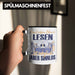 Lesen Tasse Geschenk Spruch Leseratte Bücherwurm Geschenkidee Ein Leben Ohne Lesen Trendation