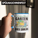 Garten Tasse Geschenk Spruch Hobby-Gärtner Geschenkidee Ein Leben Ohne Garten Blau Trendation