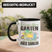 Garten Tasse Geschenk Spruch Hobby-Gärtner Geschenkidee Ein Leben Ohne Garten Trendation