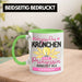 Elektronikerin Frauen Geschenk Tasse Spruch Vergiss Das Kröchen Diese Prinzessin Arbeitet Als Elektronikerin Grün Trendation