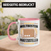 Weltbester Paketbote Paketzusteller Tasse Geschenkidee Postbote Spruch Rosa Trendation