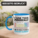 Chemiker Tasse Geschenk I Use This Periodically Kaffeetasse Chemie Student Lehrer Blau Trendation