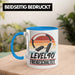 40. Geburtstag Geschenk Männer Gaming Kaffee-Becher Gamer 40er Geburtstag Geschenkidee Tasse Blau Trendation