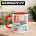 Snowboard Tasse Geschenkidee für Snowboard-Fahrer zum Geburtstag Weihnachten Rot Trendation