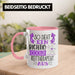 So Sieht Ein Richtig Cooler Reittherapeut Aus Tasse Geschenk für Reittherapie Geschenkidee Spruch Rosa Trendation