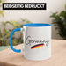 Germany Tasse Deutschland Flagge National Stolz Blau Trendation