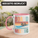 Snowboard Tasse Geschenkidee für Snowboard-Fahrer zum Geburtstag Weihnachten Rosa Trendation