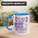 So Sieht Ein Richtig Cooler Reittherapeut Aus Tasse Geschenk für Reittherapie Geschenkidee Spruch Blau Trendation