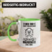 Lustige Bogenschießen Tasse für Bogenschützen Geschenkidee Pfeil und Bogen Motiv Grün Trendation