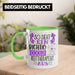 So Sieht Ein Richtig Cooler Reittherapeut Aus Tasse Geschenk für Reittherapie Geschenkidee Spruch Grün Trendation