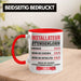 Installateur Tasse Geschenk Stundenlohn Lustige Geschenkidee Witz Männer Rot Trendation