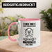 Lustige Bogenschießen Tasse für Bogenschützen Geschenkidee Pfeil und Bogen Motiv Rosa Trendation